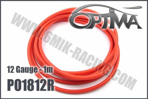 Optima cavo 12awg rosso - optima,