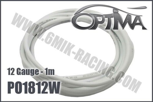 Optima cavo 12awg bianco - optima,