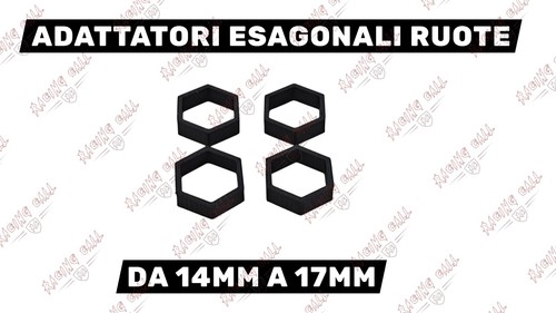 Adattatore esagonali 14mm 17 - esagonali,